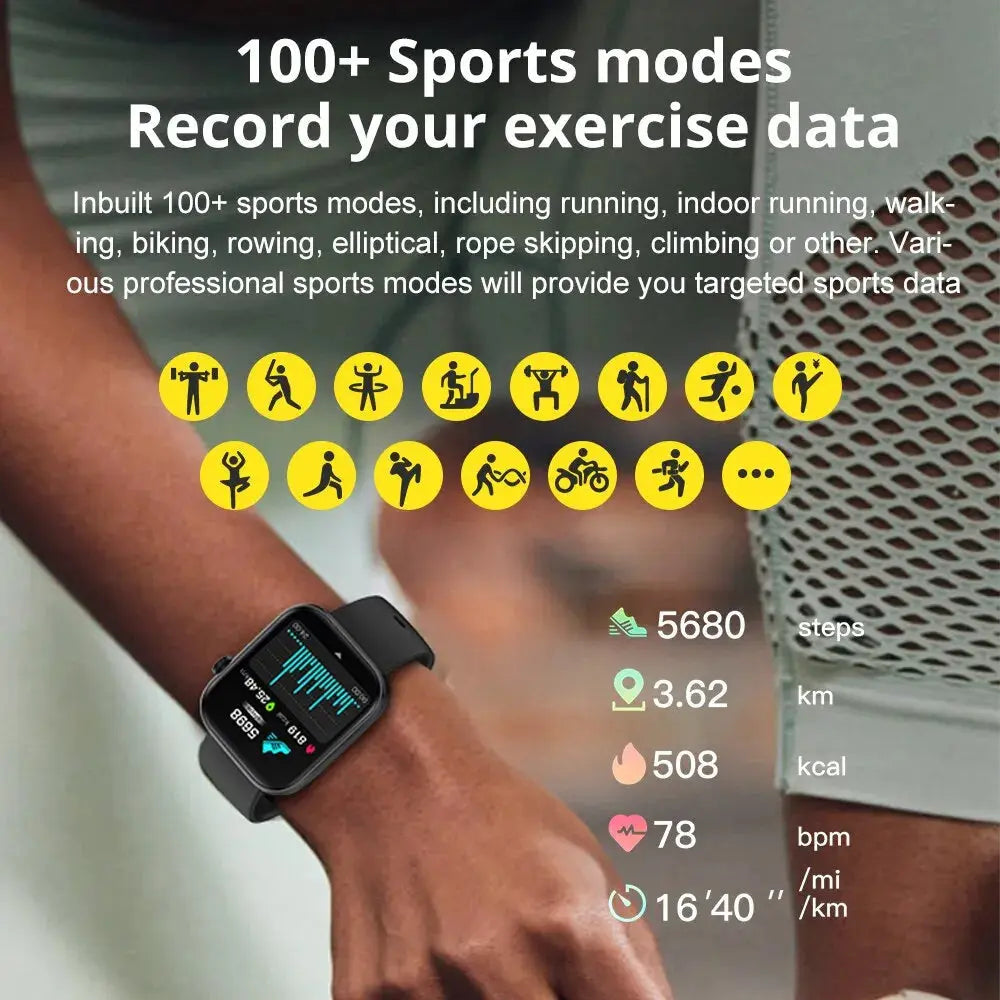Aktion: Vielseitige Sport-Smartwatch: Von Laufen bis Yoga, alle Sportarten im Blick Aktion: Vielseitige Sport-Smartwatch: Von Laufen bis Yoga, alle Sportarten im Blick